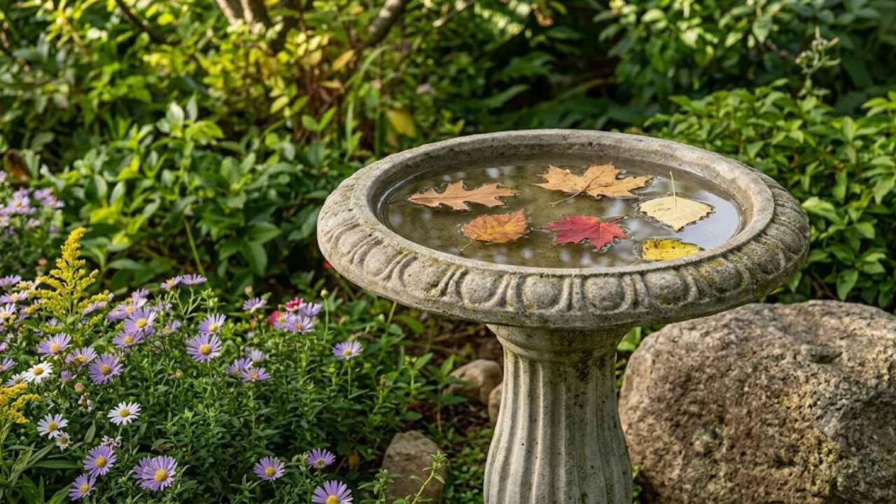 Ce matériau de chantier remplace le plastique et protège les oiseaux : fabriquez ce bain d’oiseaux en une après-midi